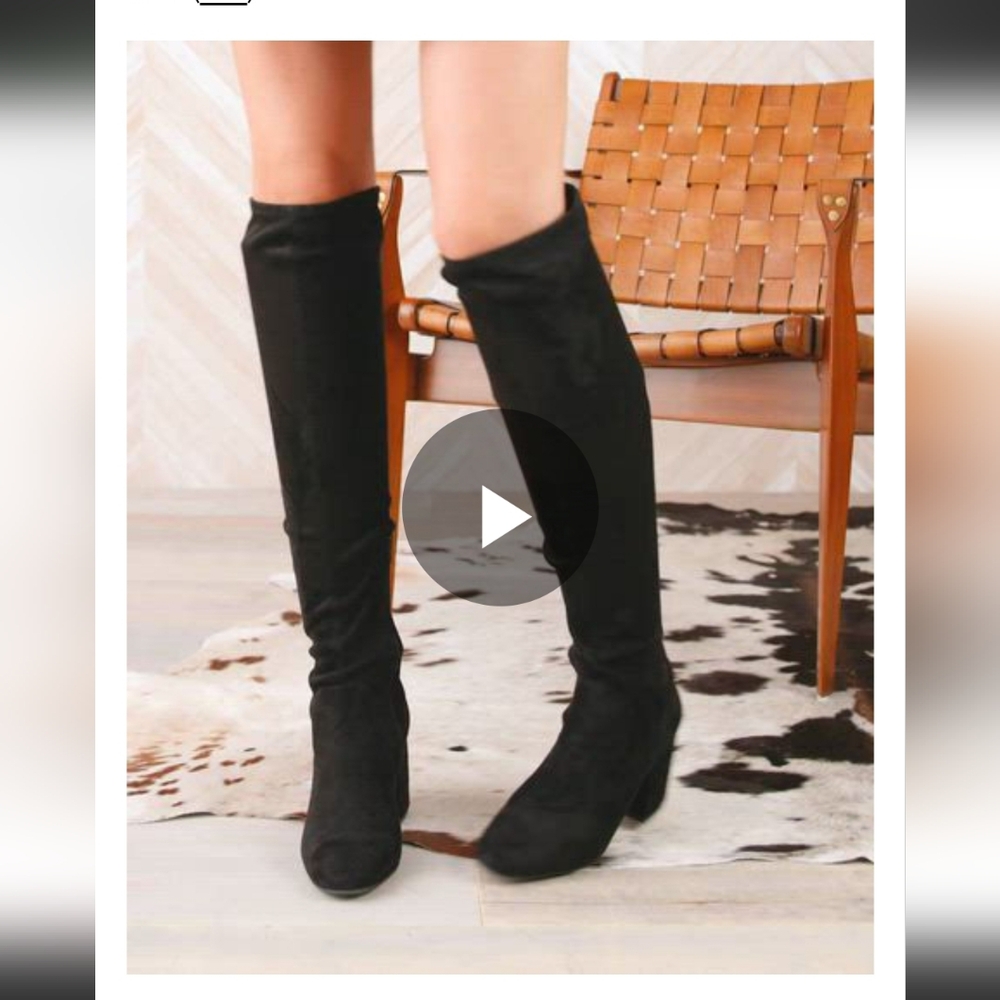 Bar lll Gabriel Over The Knee Boot Size 7